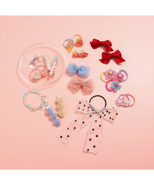 apres les cours（アプレレクール）の「シェルブレスレット（ブレスレット・キッズ・サックスブルー・FREE）」の7枚目の写真