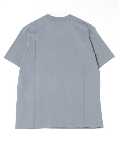 MEN'S BIGI(メンズビギ)の「【BARBOUR/バブアー】WALTON EMBROIDERED OS FIT T-SHIRT(Tシャツ/カットソー・メンズ・ホワイト/ブルー・03/02)」の8枚目の写真