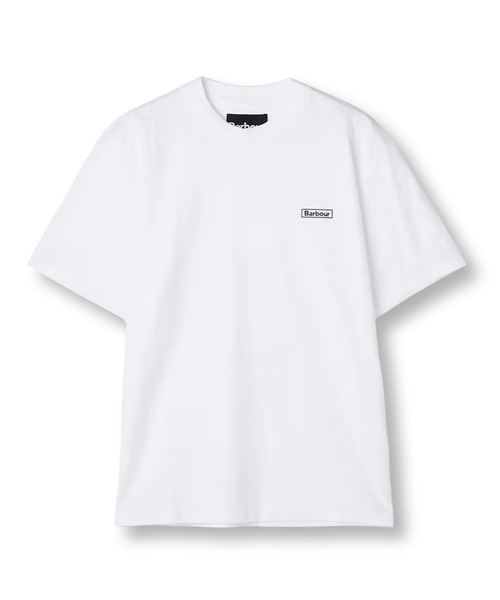 MEN'S BIGI(メンズビギ)の「【BARBOUR/バブアー】WALTON EMBROIDERED OS FIT T-SHIRT(Tシャツ/カットソー・メンズ・ホワイト/ブルー・03/02)」の2枚目の写真