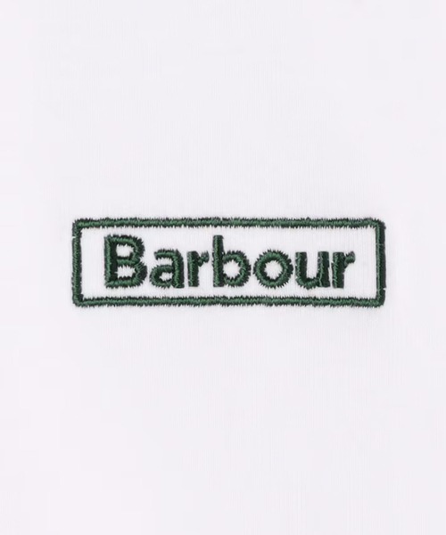 MEN'S BIGI(メンズビギ)の「【BARBOUR/バブアー】WALTON EMBROIDERED OS FIT T-SHIRT(Tシャツ/カットソー・メンズ・ホワイト/ブルー・03/02)」の4枚目の写真