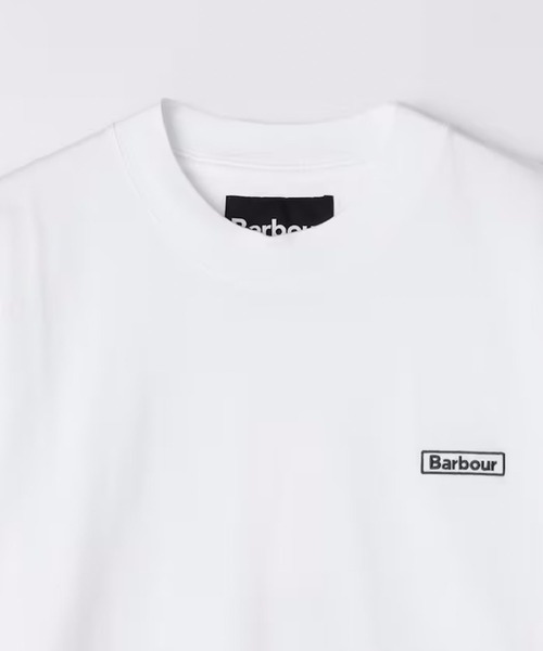 MEN'S BIGI(メンズビギ)の「【BARBOUR/バブアー】WALTON EMBROIDERED OS FIT T-SHIRT(Tシャツ/カットソー・メンズ・ホワイト/ブルー・03/02)」の3枚目の写真