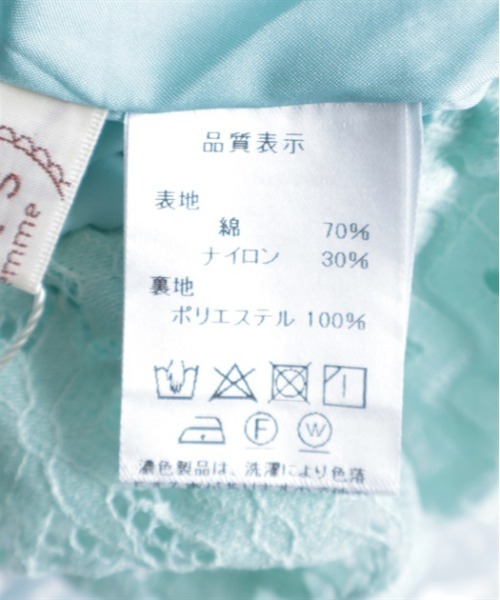 axes femme(アクシーズファム)の「総レースバルーンプルオーバー(Tシャツ/カットソー・レディース・ブラック/ミント/キナリ・FREE)」の7枚目の写真