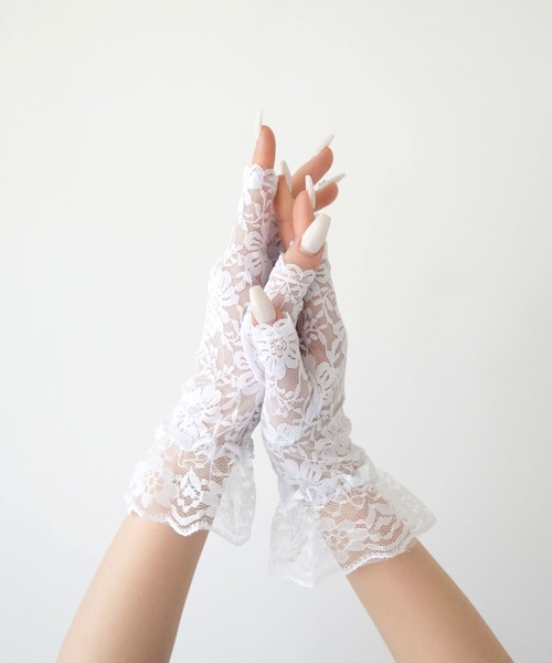 BSBT 花柄 グローブグレー・ホワイト BSBT 花柄 グローブグレー・ホワイト BSBT 花柄 グローブグレー