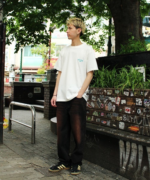 MELLOW（メロー）の「GREAT VIEW  SS TEE（Tシャツ/カットソー・メンズ・ホワイト/イエロー/ブラック・M/L/XL）」の4枚目の写真