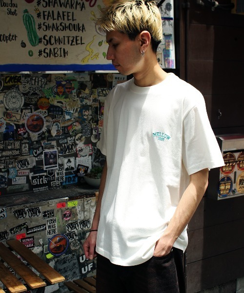 MELLOW（メロー）の「GREAT VIEW  SS TEE（Tシャツ/カットソー・メンズ・ホワイト/イエロー/ブラック・M/L/XL）」の7枚目の写真