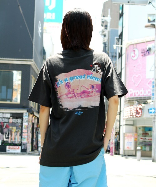 MELLOW（メロー）の「GREAT VIEW  SS TEE（Tシャツ/カットソー・メンズ・ホワイト/イエロー/ブラック・M/L/XL）」の12枚目の写真