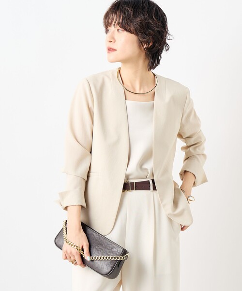 セール】《セットアップ対応》ウォッシャブルドライトロピカルVネック