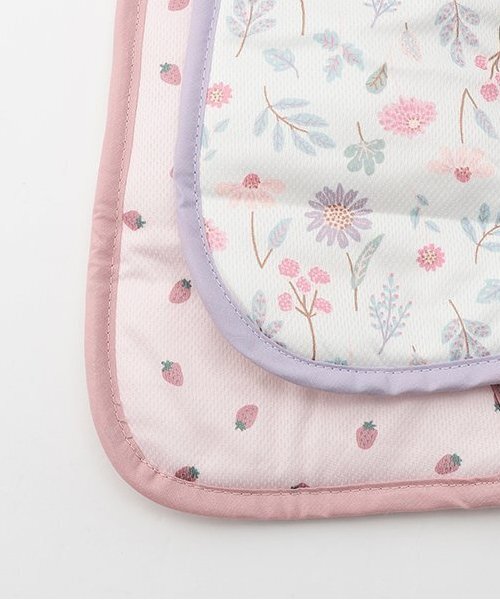 petit main（プティマイン）の「ひんやりベビーカーシート（ベビーカー/ベビーカー用品・キッズ・ライトグリーン/ベージュ/ライトピンク/カラフル・F）」の6枚目の写真