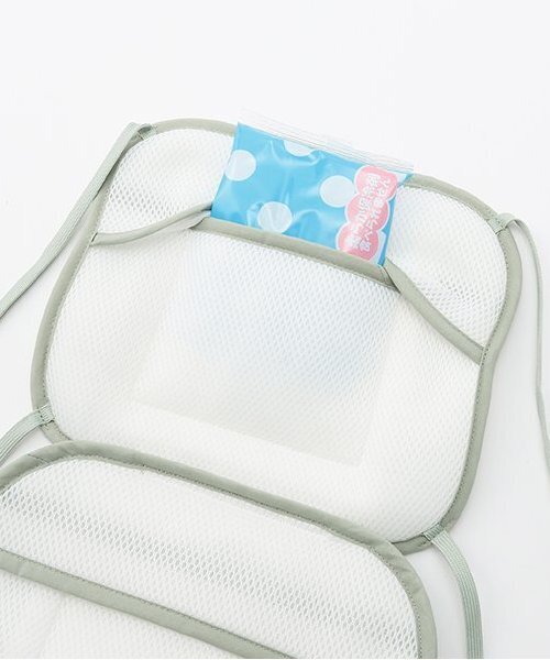 petit main（プティマイン）の「ひんやりベビーカーシート（ベビーカー/ベビーカー用品・キッズ・ライトグリーン/ベージュ/ライトピンク/カラフル・F）」の8枚目の写真
