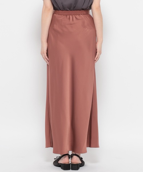 mysty woman（ミスティウーマン）の「バイヤスマーメイドスカート 491366（スカート・レディース・ブラック/ベージュ/ブラウン系その他・FREE）」の11枚目の写真