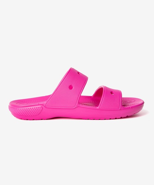 crocs(クロックス)の「CROCS CLASSIC SANDLE クロックス クラシックサンダル サンダル(サンダル・レディース・ピンク・6/9/7/4)」の7枚目の写真