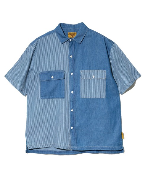 gym master(ジムマスター)の「gym master/ジムマスター ライトデニムシャツ(シャツ/ブラウス・メンズ・その他1・X-LARGE/LARGE/MEDIUM)」の7枚目の写真