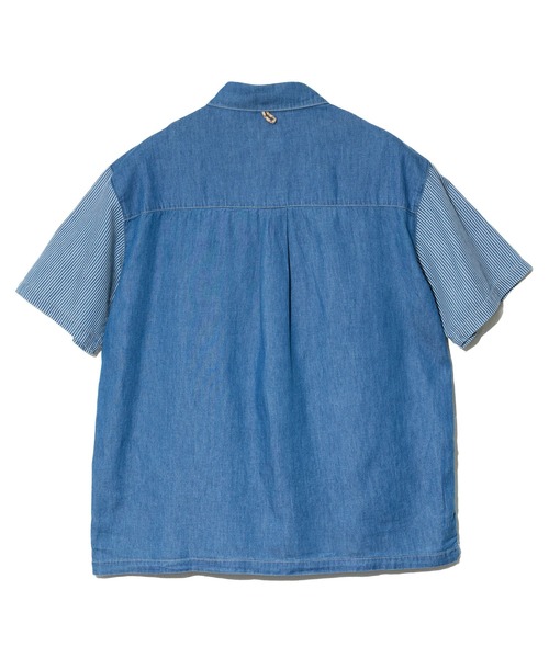 gym master(ジムマスター)の「gym master/ジムマスター ライトデニムシャツ(シャツ/ブラウス・メンズ・その他1・X-LARGE/LARGE/MEDIUM)」の8枚目の写真