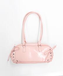 セール】WEGO｜ウィゴーのボストンバッグ（ピンク/桃色系・合成皮革