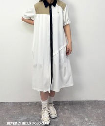 179/WG（イチナナキュウダブルジー）の「【BEVERLY HILLS POLO CLUB】アシンメトリーワンピース（ワンピース）」