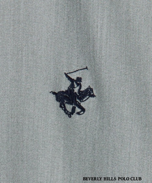 BEVERLY HILLS POLO CLUB（ビバリーヒルズポロクラブ）の「【BEVERLY HILLS POLO CLUB】アシンメトリーワンピース（ワンピース・レディース・ネイビー/オフホワイト/グレー・MEDIUM）」の13枚目の写真