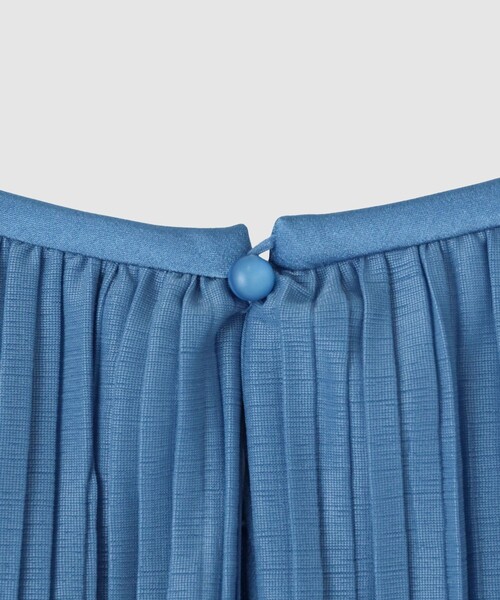 ANAYI（アナイ）の「ソフトジャージプリーツ ワンピース（ワンピース・レディース・ブルー/ピンク/チャコールグレー/ブラック/ブルー系その他/ネイビー・34/36/38）」の9枚目の写真