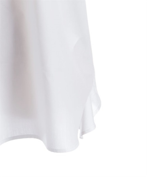 axes femme（アクシーズファム）の「花刺繍スキッパーシャツ（シャツ/ブラウス・レディース・ブラック/ホワイト/ミント/サックスブルー・FREE）」の21枚目の写真