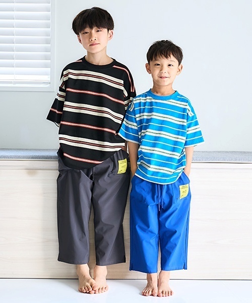 and D. petit main（アンドディープティマイン）の「【水陸両用】7分丈ベイカーパンツ（その他パンツ・キッズ・ロイヤルブルー/ベージュ/ダークグレー・130cm/150cm/110cm/140cm/100cm/120cm/90cm）」の9枚目の写真