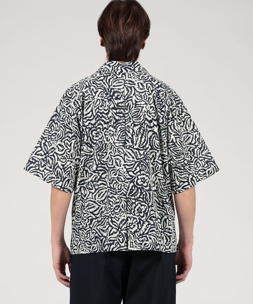 m's braque(エムズブラック)の「【別注】m's braque コットン オープンカラー ハーフスリーブシャツ(シャツ/ブラウス・メンズ・ブルー系その他2・38/36)」の8枚目の写真