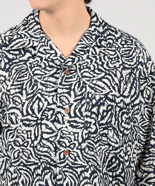 別注】m's braque コットン オープンカラー ハーフスリーブ