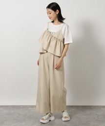 LAKOLE | ギャザーフリルサロペット / 450294(つなぎ/オールインワン)