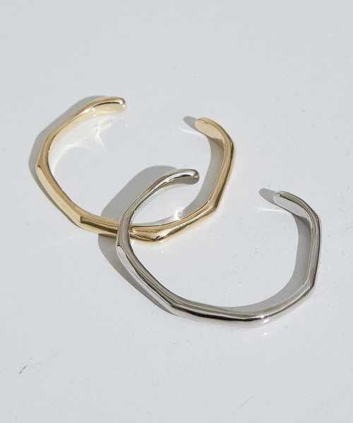 NOMINE（ノミネ）の「変形バングル（ブレスレット・レディース・シルバー/ゴールド・フリー）」の4枚目の写真