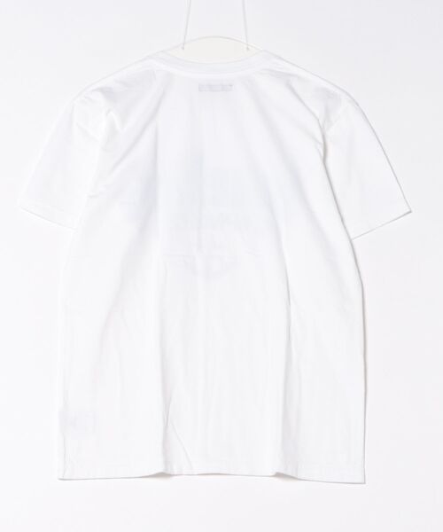 BLUE BLUE(ブルーブルー)の「HT400 SHIPMATES ショートスリーブ Tシャツ(Tシャツ/カットソー・メンズ・ホワイト/サックスブルー・SMALL/MEDIUM/LARGE/X-LARGE)」の3枚目の写真