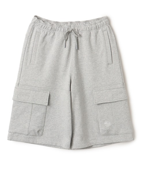 ★STONE ★スウェット ショーツ★ショートパンツ★カーゴ★3XL スウェットカーゴショートパンツ 2枚セット - ダークグレー
