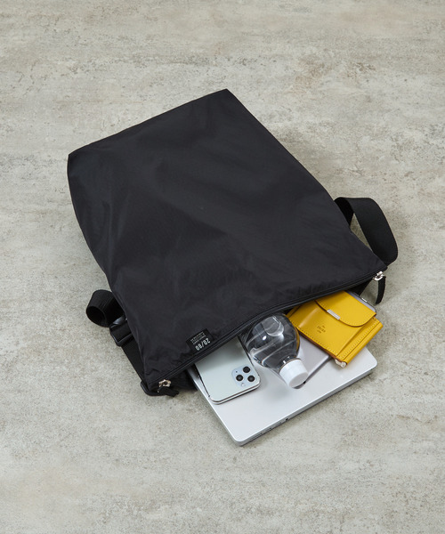 20/80(テゥエンティーエイティー)の「20/80 トゥエンティーエイティー / RIP STOP NYLON SHOULDER BAG リップストップナイロンショルダーバッグ / S060(ショルダーバッグ・メンズ・ブラック/ダークグレー・FREE)」の16枚目の写真