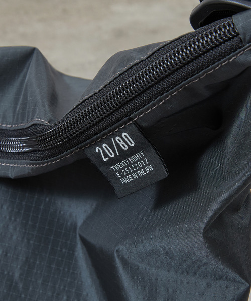 20/80(テゥエンティーエイティー)の「20/80 トゥエンティーエイティー / RIP STOP NYLON SHOULDER BAG リップストップナイロンショルダーバッグ / S060(ショルダーバッグ・メンズ・ブラック/ダークグレー・FREE)」の19枚目の写真
