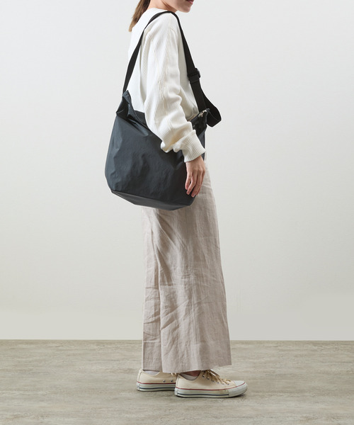 20/80(テゥエンティーエイティー)の「20/80 トゥエンティーエイティー / RIP STOP NYLON SHOULDER BAG リップストップナイロンショルダーバッグ / S060(ショルダーバッグ・メンズ・ブラック/ダークグレー・FREE)」の22枚目の写真