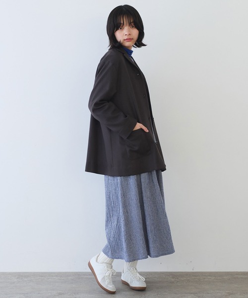 bulle de savon（ビュルデサボン）の「fuwa fuwa gingham スカート（スカート・レディース・ブルー/レッド・FREE）」の16枚目の写真