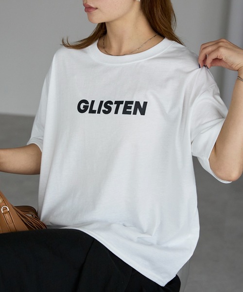 全4柄　ゆったりラバープリントTシャツ