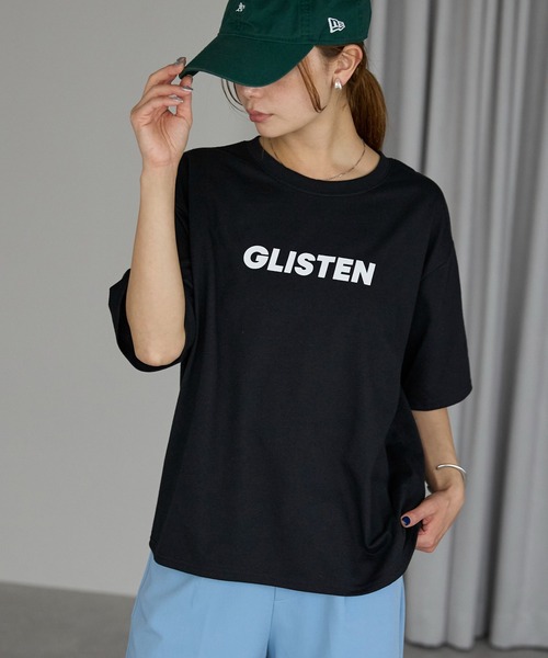 全4柄　ゆったりラバープリントTシャツ