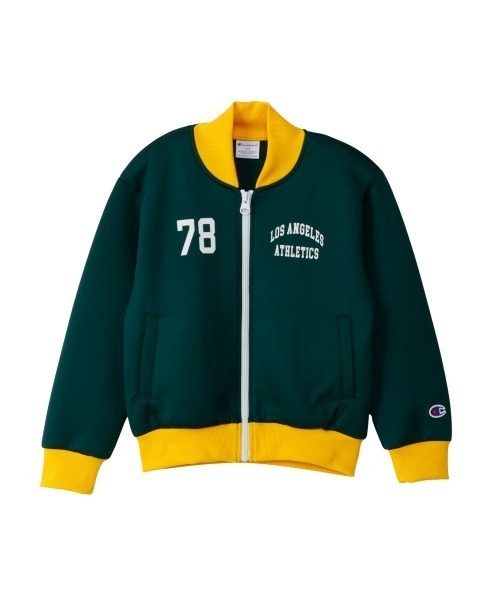 Champion(チャンピオン)の「Champion/チャンピオン ZIP JACKET(その他アウター・キッズ・ライトグレー/ネイビー/ダークグリーン・150cm/160cm/140cm/130cm)」の2枚目の写真