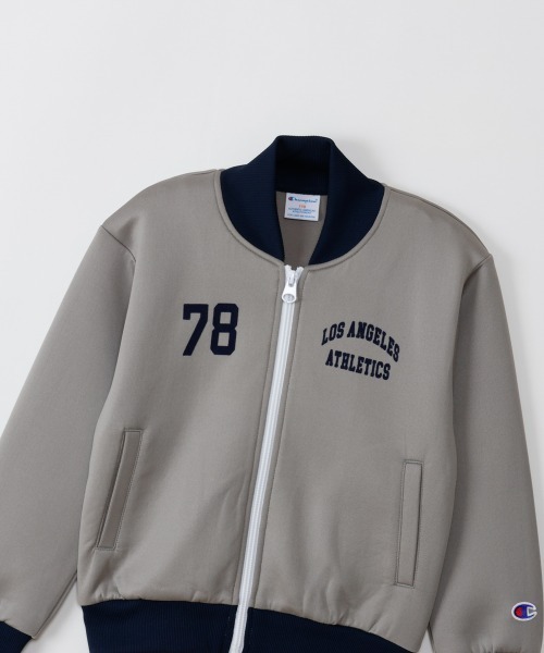 Champion(チャンピオン)の「Champion/チャンピオン ZIP JACKET(その他アウター・キッズ・ライトグレー/ネイビー/ダークグリーン・150cm/160cm/140cm/130cm)」の7枚目の写真