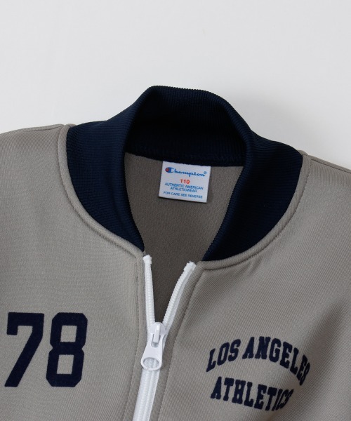 Champion(チャンピオン)の「Champion/チャンピオン ZIP JACKET(その他アウター・キッズ・ライトグレー/ネイビー/ダークグリーン・150cm/160cm/140cm/130cm)」の8枚目の写真