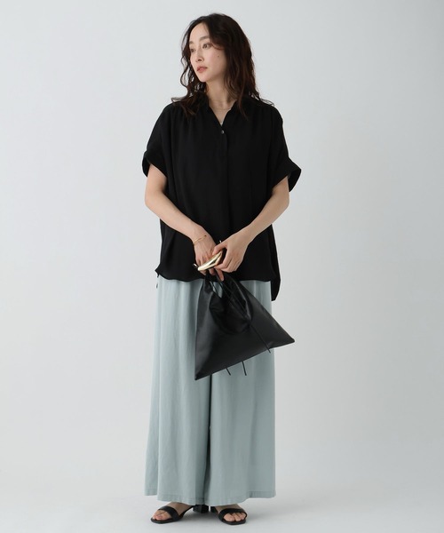 セール】サラサラサマースキッパーチュニック/496091（Tシャツ