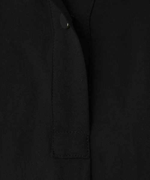 Elura（エルーラ）の「サラサラサマースキッパーチュニック/496091（Tシャツ/カットソー・レディース・オフホワイト/ブラック/グリーン系その他/ブラウン・FREE）」の5枚目の写真