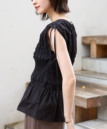 EMMA　ROUGE VIF | 【一部店舗限定】シアーシャーリングブラウス(シャツ/ブラウス)