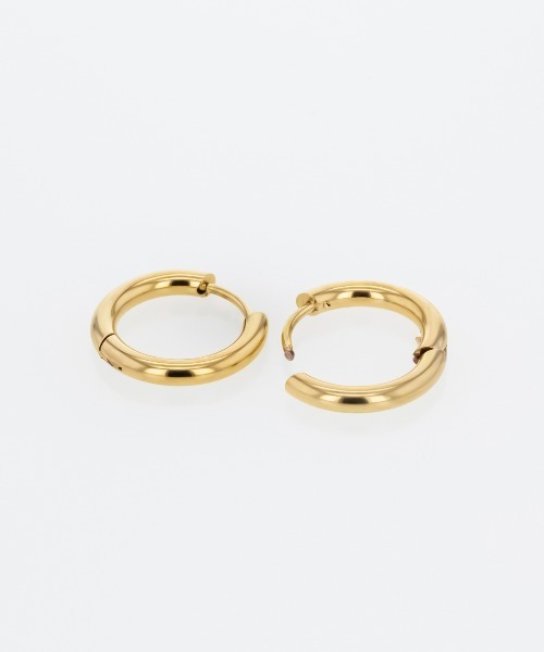 kirakiraShop(キラキラショップ)の「キャッチレス フープ ピアス(ピアス(両耳用)・レディース・ゴールド・#20/#16/#14/#12/#10/#8)」の9枚目の写真