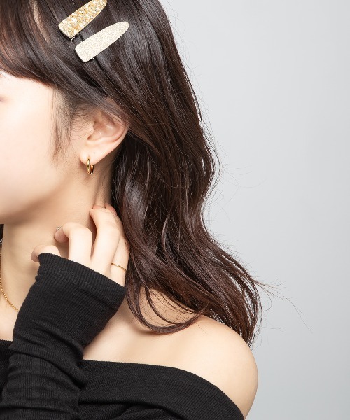 kirakiraShop(キラキラショップ)の「キャッチレス フープ ピアス(ピアス(両耳用)・レディース・ゴールド・#20/#16/#14/#12/#10/#8)」の3枚目の写真