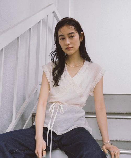 セール】リムシアートップス（Tシャツ/カットソー）｜DRWCYS