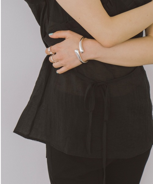 DRWCYS(ドロシーズ)の「リムシアートップス(Tシャツ/カットソー・レディース・ホワイト/ブラック・FREE)」の11枚目の写真