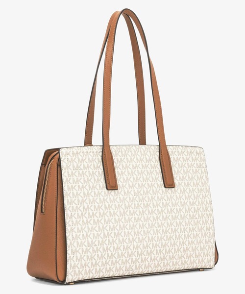 MICHAEL KORS(マイケルコース)の「LAILA トート ミディアム - MKシグネチャー(トートバッグ・レディース・ホワイト系その他・FREE)」の5枚目の写真