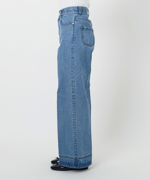 IENA LA BOUCLE(イエナラブークル)の「IENA LA BOUCLE オーガニックコットンタイトセミフレアデニムパンツ(デニムパンツ・レディース・ブルー系その他・40/38/36/34)」の6枚目の写真