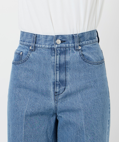 IENA LA BOUCLE(イエナラブークル)の「IENA LA BOUCLE オーガニックコットンタイトセミフレアデニムパンツ(デニムパンツ・レディース・ブルー系その他・40/38/36/34)」の9枚目の写真