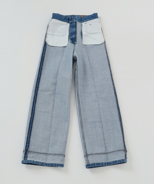 IENA LA BOUCLE(イエナラブークル)の「IENA LA BOUCLE オーガニックコットンタイトセミフレアデニムパンツ(デニムパンツ・レディース・ブルー系その他・40/38/36/34)」の17枚目の写真
