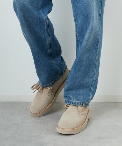 Clarks ORIGINALS クラークス デザートブーツ ベージュ 27.5 CLARKS/クラークス] デザートブーツ ゴアテックス サンド